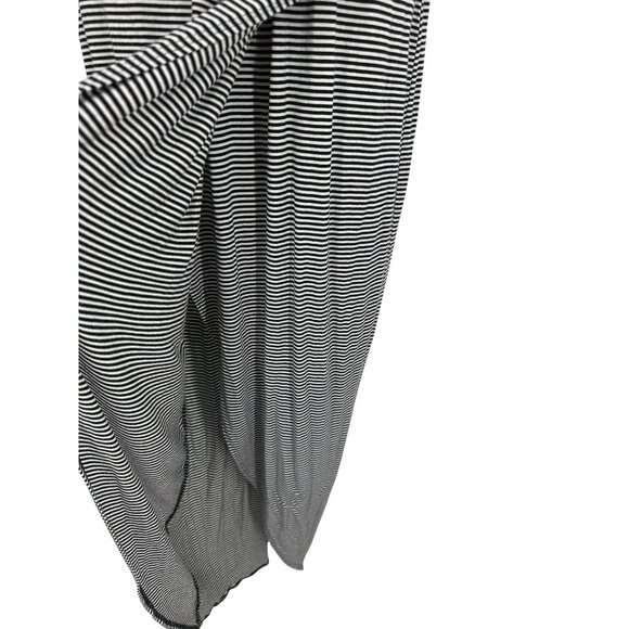 Dolan Left Coast Collection Striped Sleeveless Maxi Dress With Cowl Neck Sz M - Picture 4 of 7